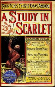 Book Cover: A Study in Scarlet